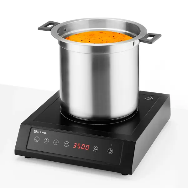 Soepketel | Zwart | 10L | 40°C/90°C | Droge Verwarming | 0.45kW (230V) | 378x330x398(h)mm