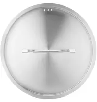 HENDI Deksel | ProfiLine | RVS | Ø240x50(h)mm 