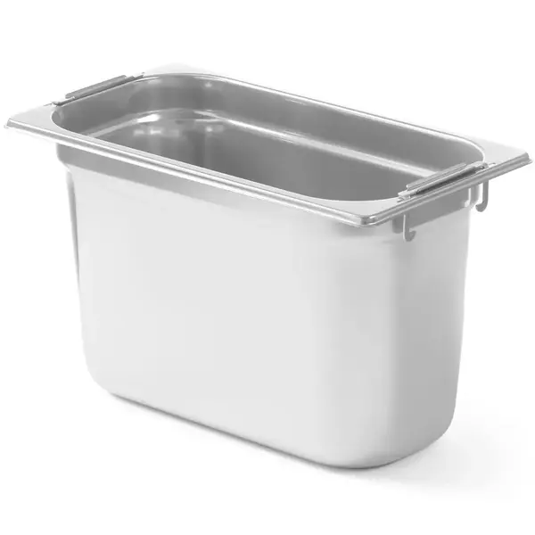 GN-Bak | ProfiLine | RVS | 1/3 GN | Hoogte 200mm | Handgrepen | 325x176x200(h)mm