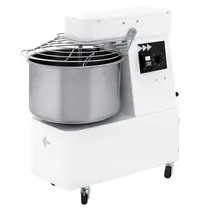 HENDI Deegmenger | 40kg/48L | 2 Snelheden | Vaste Kop + Kom | 2.2kW (400V) | Wielen (Geremd) | 480x805x850(h)mm