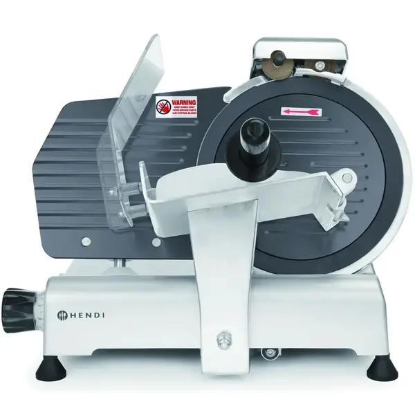 Vleessnijmachine | KitchenLine | Mes Ø250mm | Capaciteit Ø180mm | Snijdikte 0-8mm (Traploos) | 0.15kW (230V) | 494x402x398(h)mm