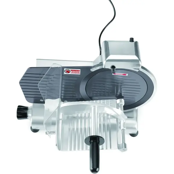 Vleessnijmachine | KitchenLine | Mes Ø250mm | Capaciteit Ø180mm | Snijdikte 0-8mm (Traploos) | 0.15kW (230V) | 494x402x398(h)mm