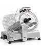 HENDI Vleessnijmachine | KitchenLine | Mes Ø250mm | Capaciteit Ø180mm | Snijdikte 0-8mm (Traploos) | 0.15kW (230V) | 494x402x398(h)mm 