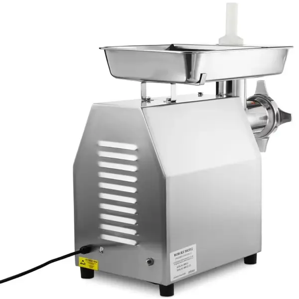 Vlees-/Gehaktmolen | Mes N°32 (Ø320mm) | 320kg/u | Verwijderbare Kop | 1.5kW (230V) | Incl. 2 Roosters (Ø6/8mm) | 340x670x570(h)mm