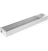 HENDI Bakvorm | Aluminium | Afneembaar Zijpaneel | 580x100x50(h)mm