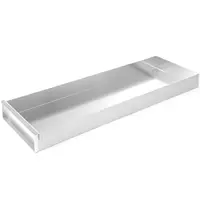 HENDI Bakvorm | Aluminium | Afneembaar Zijpaneel | 580x200x50(h)mm