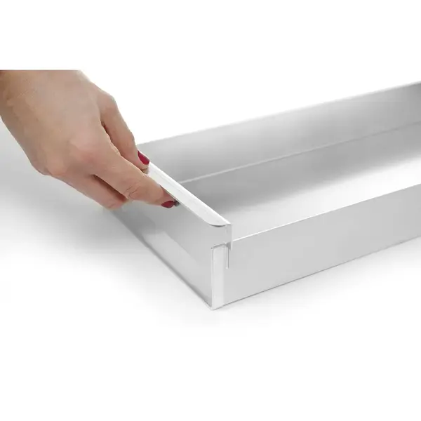 Bakvorm | Aluminium | Afneembaar Zijpaneel | 580x200x50(h)mm