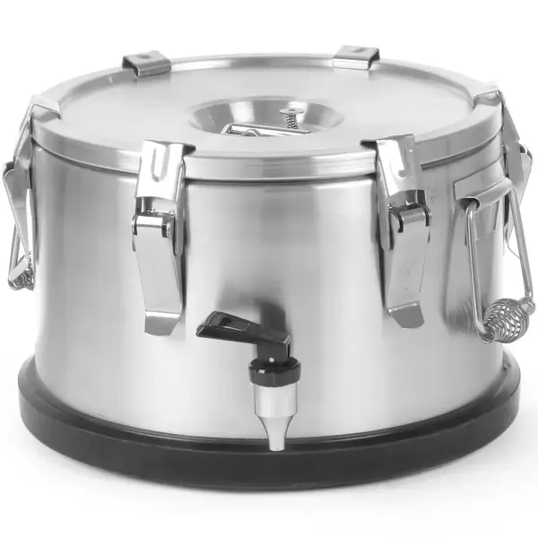 Gamel | ProfiLine | RVS | 10L | Geïsoleerd | Tapkraan | Ø330x220(h)mm