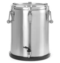 HENDI Gamel | ProfiLine | RVS | 25L | Geïsoleerd | Tapkraan | Ø330x430(h)mm