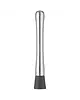 HENDI Cocktailstamper | BarUp | RVS/Kunststof | Zilver | Puntige Kop | Ø30x210mm 