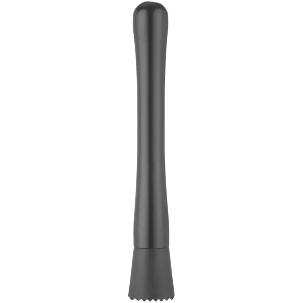 Cocktailstamper | BarUp | RVS/Kunststof | Zwart | Puntige Kop | Ø30x210mm