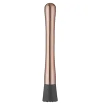 HENDI Cocktailstamper | BarUp | RVS/Kunststof | Koperlook | Puntige Kop | Ø30x210mm 
