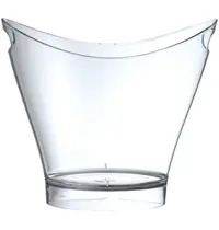 HENDI Wijn-/Champagnekoeler | BarUp | Kunststof | Transparant | 6L | 300x240x260(h)mm