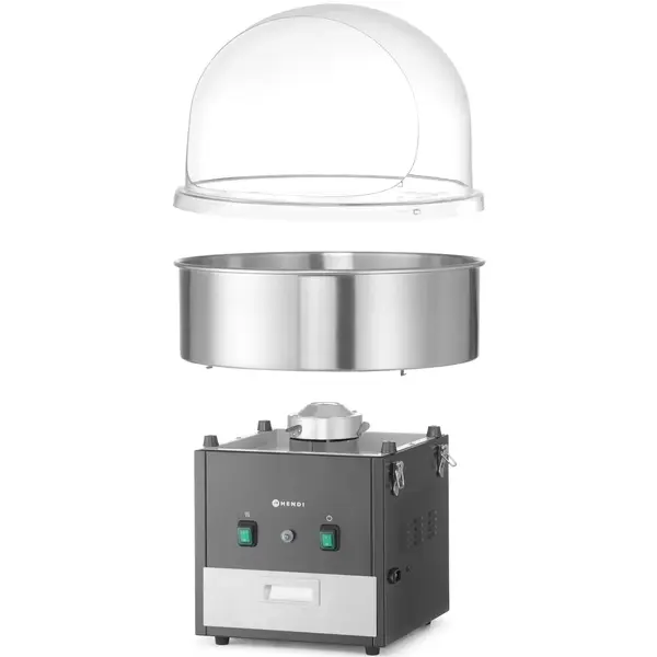 Suikerspinmachine | Kom Ø520mm | 1.13kW (230V) | Ø520x503(h)mm