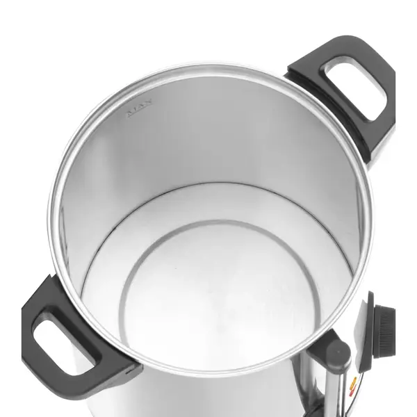 Verwarmde Drankendispenser | RVS | 9L | 30°C/100°C | 1.5kW (230V) | Dubbelwandig | Lekbak | 340x315x430(h)mm