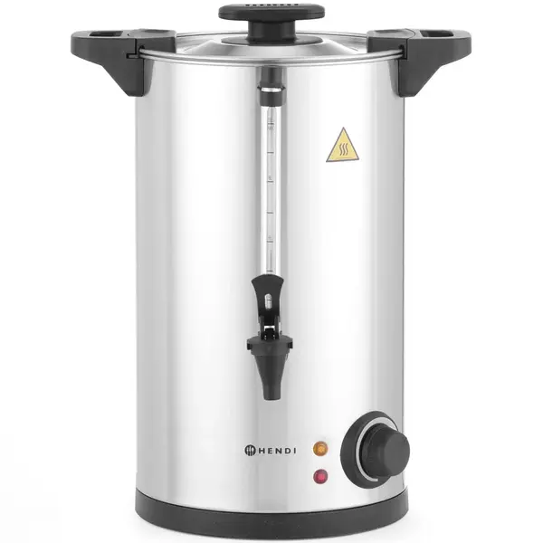 Verwarmde Drankendispenser | RVS | 10L | 30°C/100°C | 1.5kW (230V) | Enkelwandig | 340x315x430(h)mm