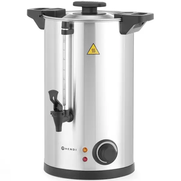 Verwarmde Drankendispenser | RVS | 10L | 30°C/100°C | 1.5kW (230V) | Enkelwandig | 340x315x430(h)mm