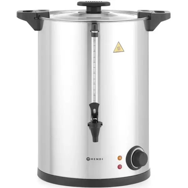 Verwarmde Drankendispenser | RVS | 20L | 30°C/100°C | 2.5kW (230V) | Enkelwandig | 415x382x480(h)mm