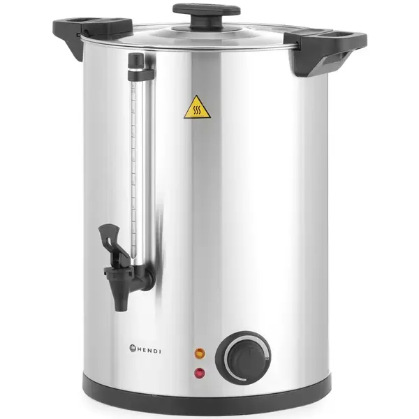 Verwarmde Drankendispenser | RVS | 20L | 30°C/100°C | 2.5kW (230V) | Enkelwandig | 415x382x480(h)mm