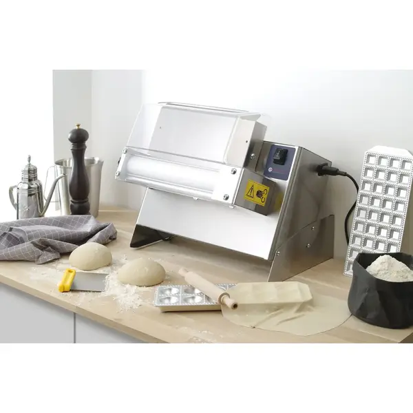 Deegroller | Elektrisch | Ø140-300mm | Dikte 0-4mm | 0.25kW (230V) | Incl. Voetbediening | 480x335x430(h)mm