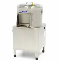 Maxima Aardappelschilmachine | 160kg/u | Lading 8kg | 0.55kW (230V) | 490x570x810(h)mm