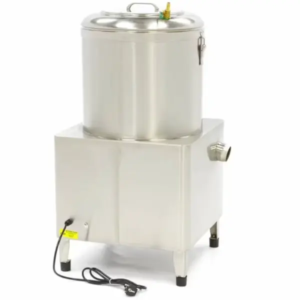 Aardappelschilmachine | 300kg/u | Lading 15kg | 0.75kW (230V) | 460x460x820(h)mm
