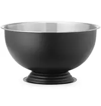 HENDI Champagnekoeler | BarUp | RVS | Zwart | 13L | Ø393x214(h)mm