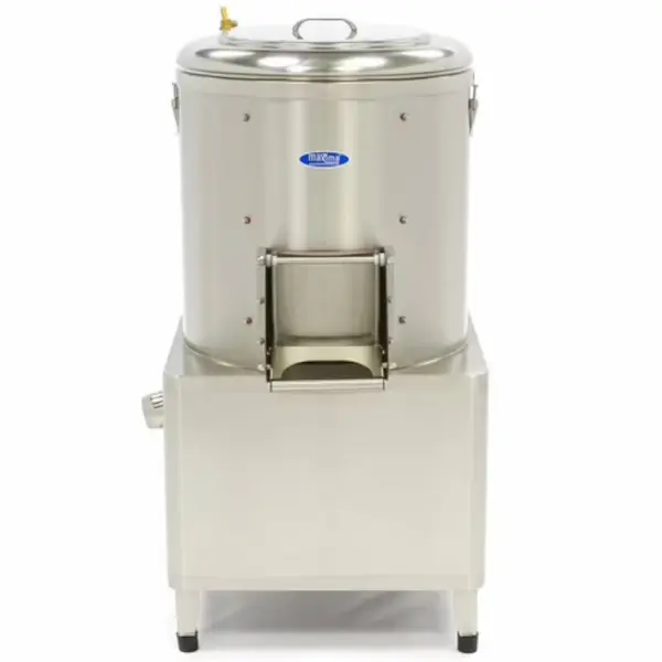 Aardappelschilmachine | 500kg/u | Lading 30kg | 1.5kW (230V) | 570x690x1070(h)mm