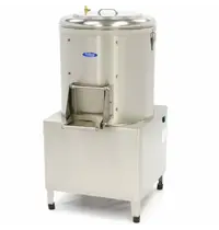 Maxima Aardappelschilmachine | 500kg/u | Lading 30kg | 1.5kW (230V) | 570x690x1070(h)mm