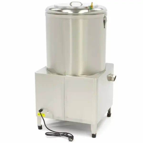 Aardappelschilmachine | 500kg/u | Lading 30kg | 1.5kW (230V) | 570x690x1070(h)mm