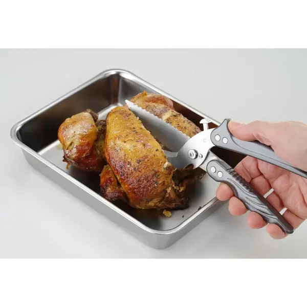 Wild-/Gevogelteschaar | RVS/Aluminium | Demonteerbaar | Lengte 260mm