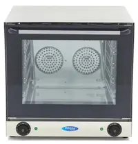 Maxima Heteluchtoven | 4 Niveaus (435x315) | Elektrisch | 0°C/300°C | 2.67kW (230V) | 595x615x570(h)mm 