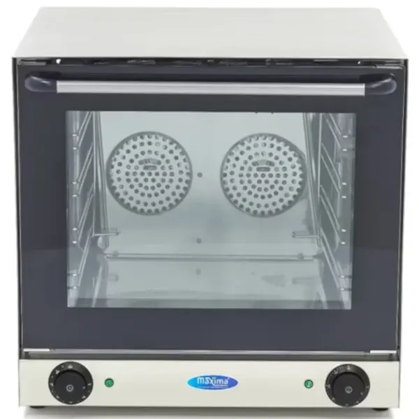 Heteluchtoven | 4 Niveaus (435x315) | Elektrisch | 0°C/300°C | 2.67kW (230V) | 595x615x570(h)mm