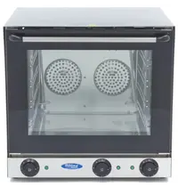 Maxima Heteluchtoven | 4 Niveaus (435x315) | Elektrisch | 0°C/300°C | 2.67kW (230V) | Grillfunctie | 595x615x570(h)mm