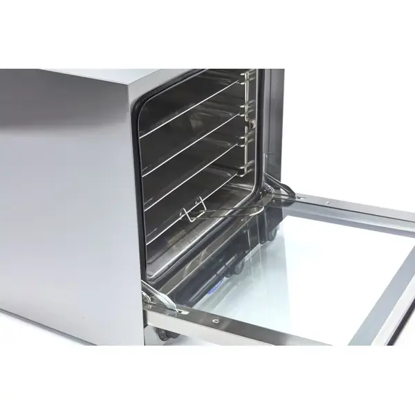 Heteluchtoven | 4 Niveaus (435x315) | Elektrisch | 0°C/300°C | 2.67kW (230V) | Grillfunctie | 595x615x570(h)mm