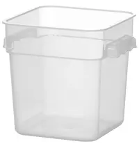 HENDI Voedselcontainer | Polypropyleen | 3.8L | Schaalverdeling | 190x190x180(h)mm 