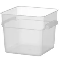 HENDI Voedselcontainer | Polypropyleen | 5.7L | Schaalverdeling | 235x235x180(h)mm 