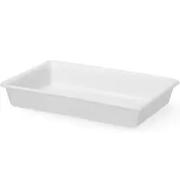 HENDI Bereidingsbak | Kunststof | Wit | 8L | 480x330x80(h)mm