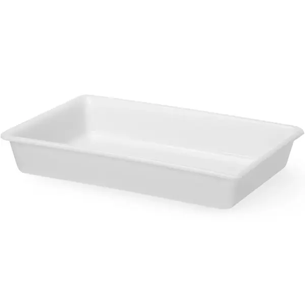 Bereidingsbak | Kunststof | Wit | 8L | 480x330x80(h)mm