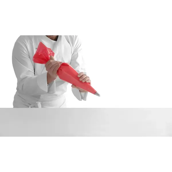 Wegwerpspuitzakken | Kunststof | Rood | Antislip | 70 Stuks | 520x280mm