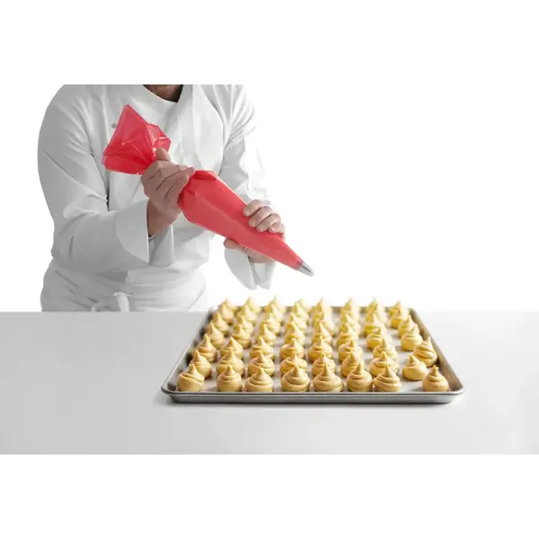 Wegwerpspuitzakken | Kunststof | Rood | Antislip | 70 Stuks | 520x280mm