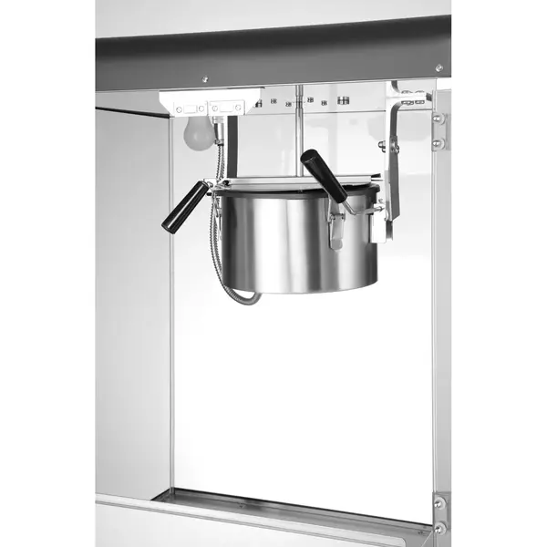 Popcornmachine | Zwart | 1.16kW (230V) | Interne Verlichting | 560x445x775(h)mm