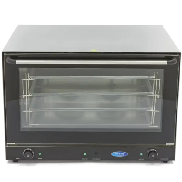 Heteluchtoven | 4 Niveaus (EN600x400) | Elektrisch | 0°C/300°C | 3.6kW (230V) | Bevochtiging (Handmatig) | 834x796x570(h)mm