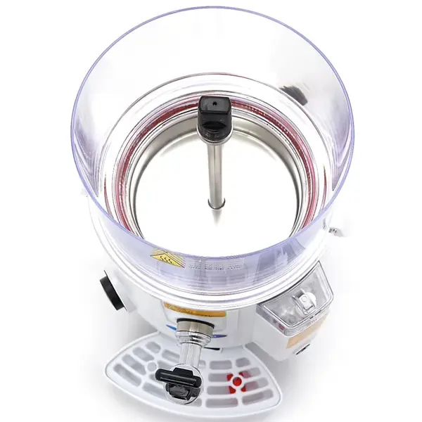 Chocolademelkdispenser | Wit | 5L | 0°C/90°C | 1kW (230V) | Lekbak | 290x410x460(h)mm