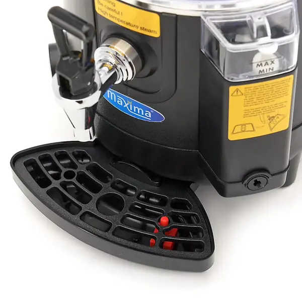 Chocolademelkdispenser | Zwart | 10L | 0°C/90°C | 1kW (230V) | Lekbak | 290x410x580(h)mm