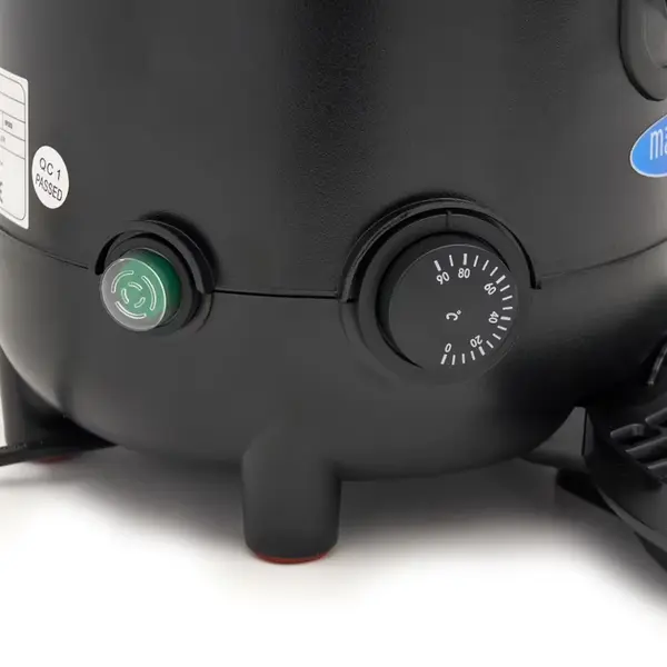 Chocolademelkdispenser | Zwart | 10L | 0°C/90°C | 1kW (230V) | Lekbak | 290x410x580(h)mm