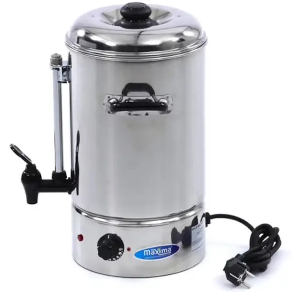 Heetwaterdispenser | RVS | 10L | 30°C/110°C | 2kW (230V) | Ø290x405(h)mm