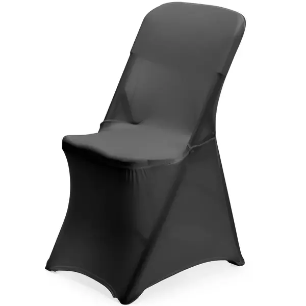 Stoelhoes | Opklapbare Buffetstoelen | Zwart | Polyester/Elastaan | 540x440x840(h)mm
