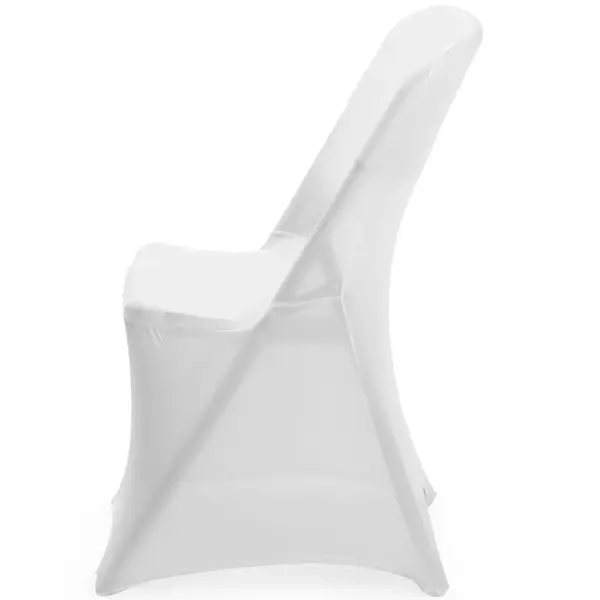 Stoelhoes | Opklapbare Buffetstoelen | Wit | Polyester/Elastaan | 540x440x840(h)mm