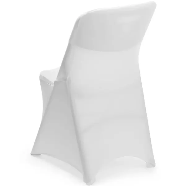 Stoelhoes | Opklapbare Buffetstoelen | Wit | Polyester/Elastaan | 540x440x840(h)mm